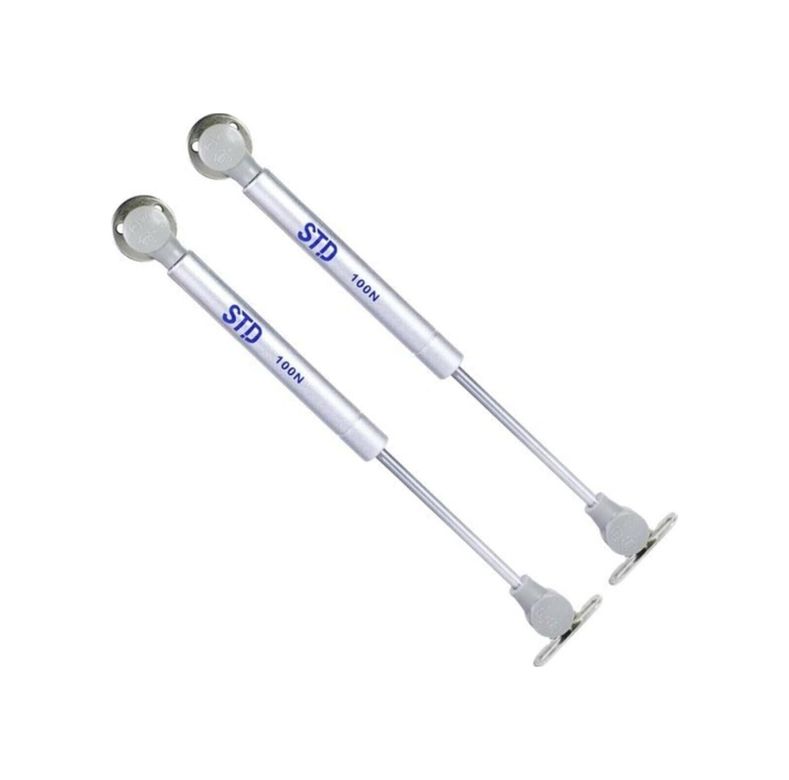 Diğer 126603375 Std Dolap Amartisörü Gazlı Piston 100 Newton Gri Renk 2 Adet - Mobilya Makasları - Tek Ebat Açık Bej