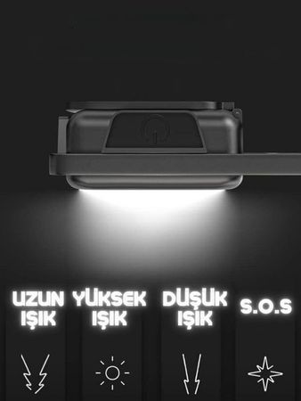Diğer 126603959 3 Adet Led Anahtarlıklı Metal Kasa El Feneri Şişe Açacağı Usb Li Şarj Edilebilir Cep Boy Cob 800Mah