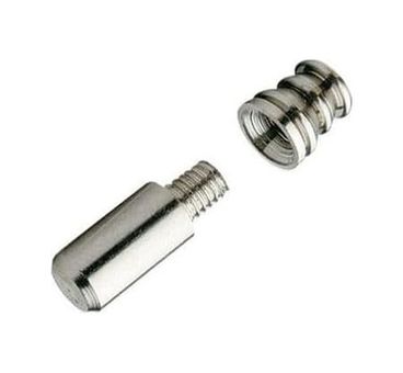 Diğer 126604097 Vidalı Metal Raf Pimi 8 Adet Açık Bej