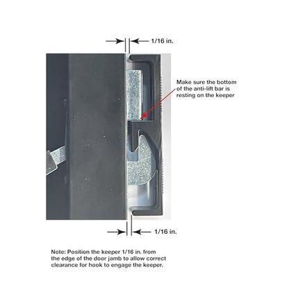 Diğer 126605234 Ürünler C 1191 Low Profile/düşük Kilit Griff, Beyaz Alüminyum