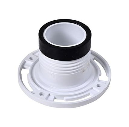 Diğer 126610420 Oatey 4 İnç Pvc Twist-N-Set Klozet Flanşı