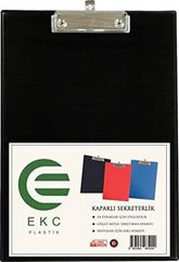 Diğer 126612890 Ekc-Kapaksız Sekreterlik Pvc- Yazı Tablası Bloknot Metal Klipsli