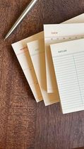 Diğer 126619229 4'lü Masaüstü Tarihsiz Planlayıcı Set Hedefler, Haftalık Planlayıcı, Noktalı Ve Çizgili Notepad
