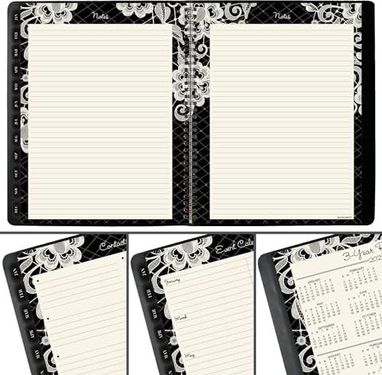 Diğer 126620764 At-A-Glance 2025 Randevu Defteri Planlayıcısı, Haftalık Ve Aylık, 8-1/2 "x 11", Büyük, Saatlik, Lacey 541-905-25