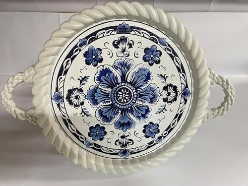 Diğer 126626259 Lüks Dekoratif Plastik Tepsi Bukleli Çerçeve 35 X 35
