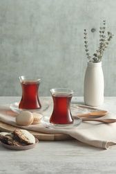 Diğer 126626533 Incebellı Çay Bardağı 125 Cc 6'lı Pencereli Kutu