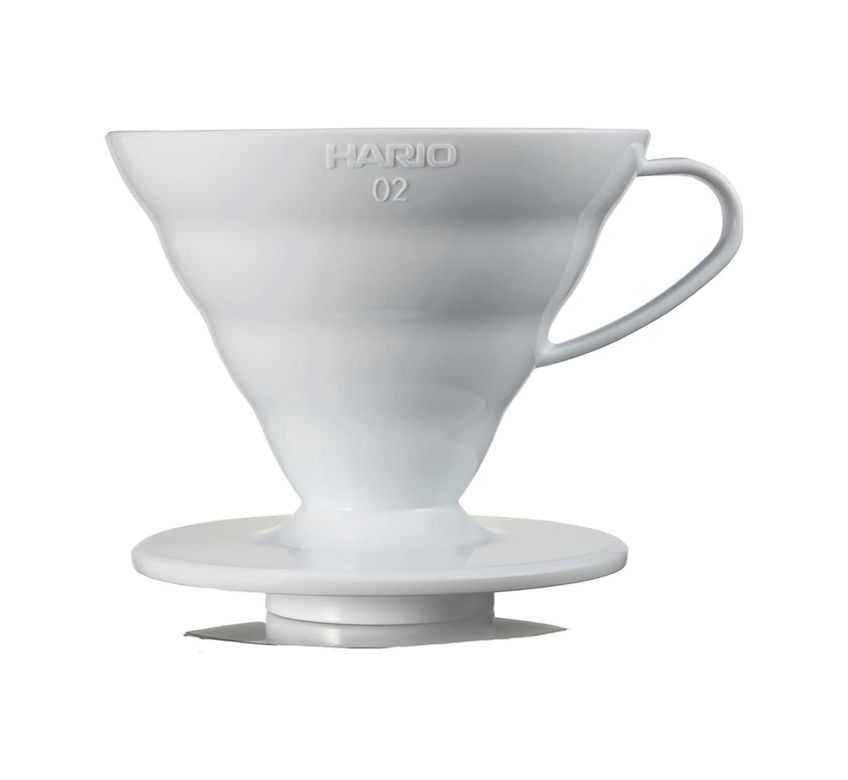 Diğer 126630587 V60 02 Dripper, Kahve Damlatıcı, Beyaz Plastik