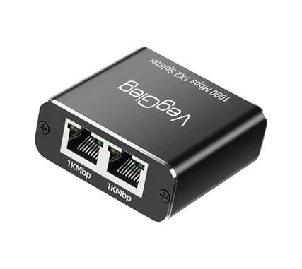 Diğer 126630905 1 Giriş 2 Çıkış Gigabit Ethernet Çoklayıcı Splitter Adaptör