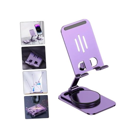 Diğer 126631234 360 Derece Dönebilen Açı Ayarlı Masaüstü Metal Telefon Ve Tablet Tutucu