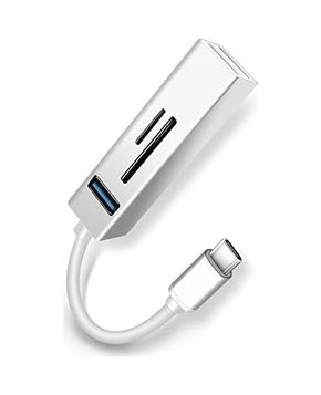 Diğer 126631460 Bn08 Ve İçin 5 İn 1 Alüminyum Type-C To Usb 5Gbps 3.0 Çoklayıcı Hafıza Kartı Okuyucu Otg