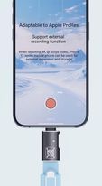 Diğer 126631821 2 Si 1 Arada Usb C Otg Adaptörü Type-C Den Usb-A 3.0 & Usb-C Şarj/kulaklık Dönüştürücü, 5Gbps Veri Aktarımı, Tak-Çalıştır, Tablet, Laptop & Telefon Uyumlu Zr1061