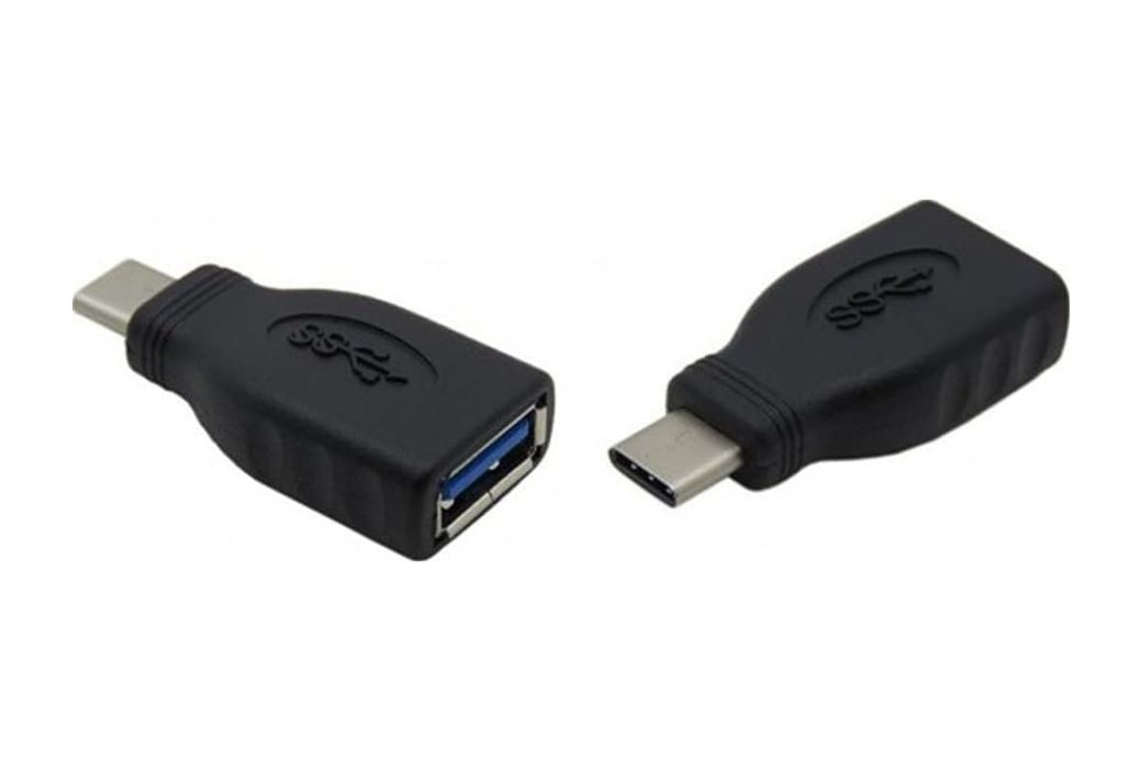 Diğer 126632545 Usb-C Usb Dönüştürücü Macbook, İpad Pro Ve Usb-C Destekli Cihazlar İçin Type-C Usb Adaptör Siyah