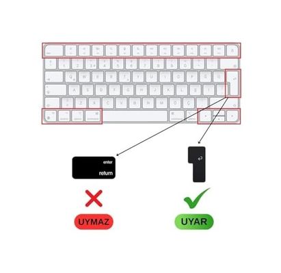 Diğer 126633292 Keyboard 3 İle Uyumlu Klavye Koruyucu A2449 A2450 A3118 A3203, Id Uyumlu, Silikon 0.3 Mm Ultra İnce, Yıkanabilir, Toz-Sıvı Koruma, Sessiz Yazım Şeffaf