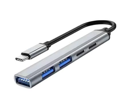 Diğer 126633531 Akım Korumalı 5In1 Type-C To Usb Çevirici Çoğaltıcı Usb3.0 Usb2.0 2Xpd Hub Type-C Çoğaltıcı