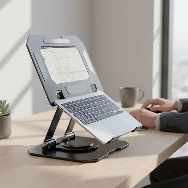 Diğer 126635256 Tablet Standı 360 Derece Dönebilen Tablet Stand Katlanabilir Metal Tablet Tutucu Standı Tablet Ve Telefon Tutucu Stant Tablet Tutucu Metal