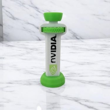Diğer 126639460 Nvidia Logolu Ayarlanabilir Ekran Kartı Tutucu - Gpu Sarkma Önleyici Destek Aparatı 75Mm - 115Mm