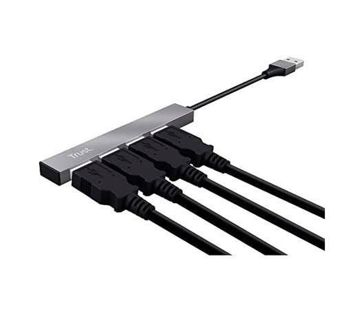Diğer 126647457 Halyx 4-Port Mini Usb Hub Kompakt Tasarım, Usb 2.0, Tak Ve Çalıştır, Pc Ve Mac Uyumlu, Taşınabilir Ve Dayanıklı