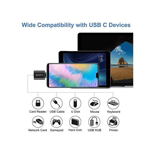 Diğer 126652446 Livx Usb 3.1 To Type-C 10Gbps 3A Hızlı Şarj Ve Data Aktarımı Çevirici Dönüştürücü Otg Adaptör Siyah Otgcz