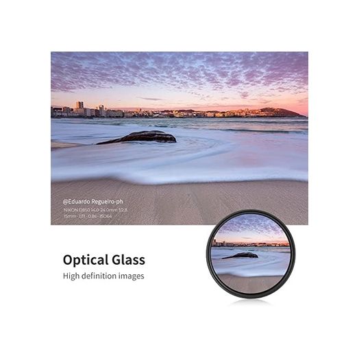 Diğer 126658790 K&f 77 Mm Nd Filtre, K&f Konsept 77 Mm Ultra İnce Nd2-Nd400 Fader Değişken Nötr Yoğunluk Ayarlanabilir Lens Filtresi Ultra İnce Nd Filtre Optik Cam