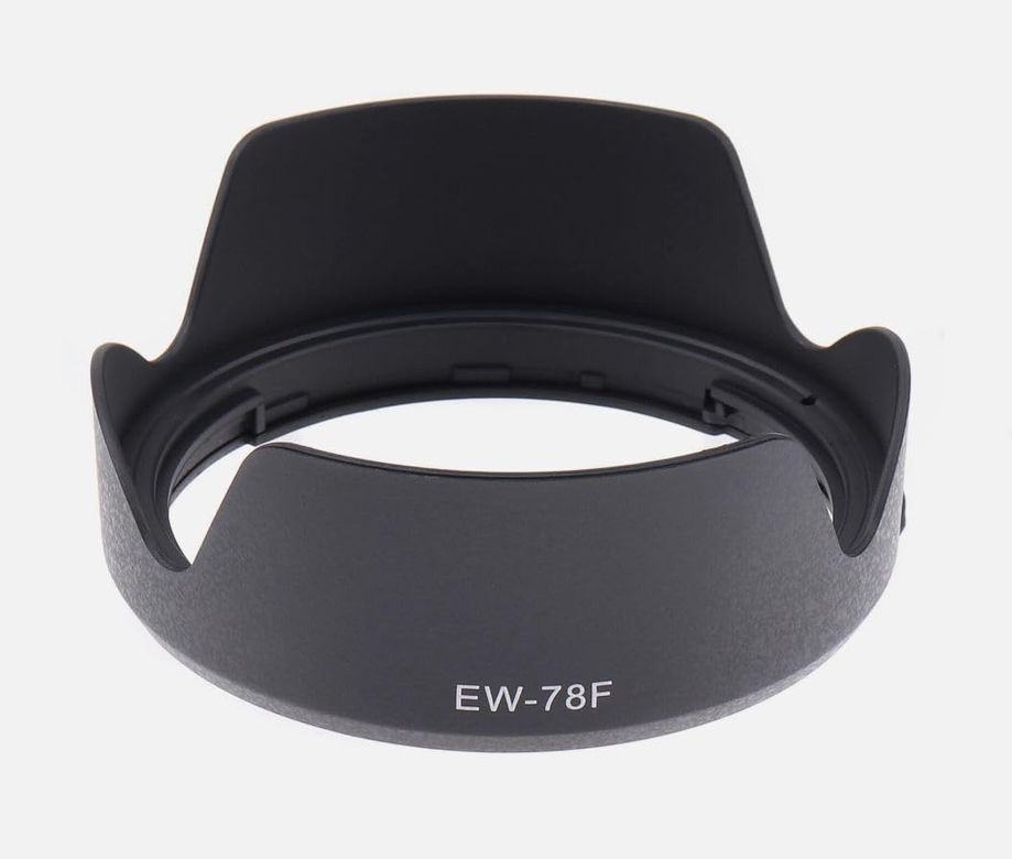 Diğer 126659104 Ew-78F Lens Parasoley Rf 24-240Mm F/4-6.3 Is Usm İle Uyumlu Parlama Ve Yansıma Önleyici Lens Hood Dayanıklı Abs Gövde Ters Takılabilir Tasarım