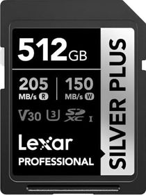 Diğer 126659471 512Gb Silver Plus Sd Uhsı V30 U3 205Mb/s Hafıza Kartı