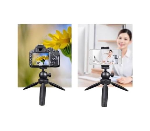 Diğer 126660389 M2T Mini Masaüstü + Telefon Tutucu 19Cm Yükseklik Ayarı, 2,5Kg Taşıma Kapasitesi, 360 Döner Kafa, Kamera & Projektör Uyumlu Açık Camgöbeği