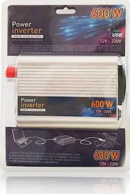 Diğer 126660456 600W 12V Çevirici Invertör Araç Elektirik Çeviricisi 1410