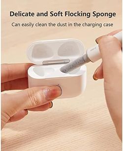 Diğer 126661510 Bluetooth Kulaklık Temizleme Kalemi, Çok Işlevli Pro Uyumlu Temizleyici Kit, Kablosuz Kulaklıklar Için Yumuşak Fırçalı, Kulaklık Kutusu Temizleme