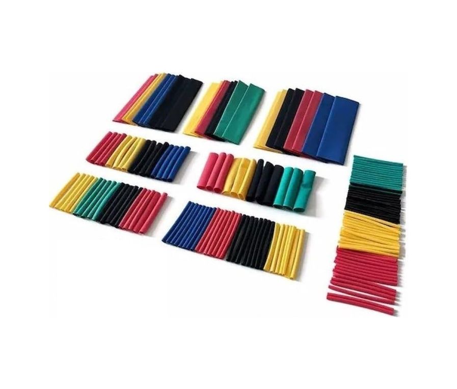 Diğer 126662133 164 Adet Shrink Boru Makaron Seti, Isı İle Daralan Kablo Koruma Seti, Çeşitli Boyutlarda, Elektrik Ve Elektronik Tamirler İçin İdeal, Dayanıklı Yalıtım