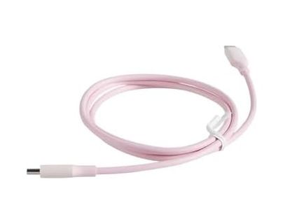 Diğer 126662177 Usb-C 60W 3A Qc Pd Hızlı Şarj Kablosu, 1 Metre, Pembe, 65124