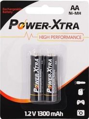 Diğer 126662255 Power-Xtra 1.2V 1300 Mah Aa Ni-Mh Şarj Edilebilir Kalem Pil 2 Li Blister Paket