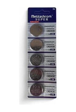 Diğer 126662386 Cr2430-C5 3V Lityum Düğme Pil 5'li Paket