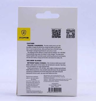 Diğer 126663336 Undeplus Zr-7210 Uyumlu Ev Şarj Aleti