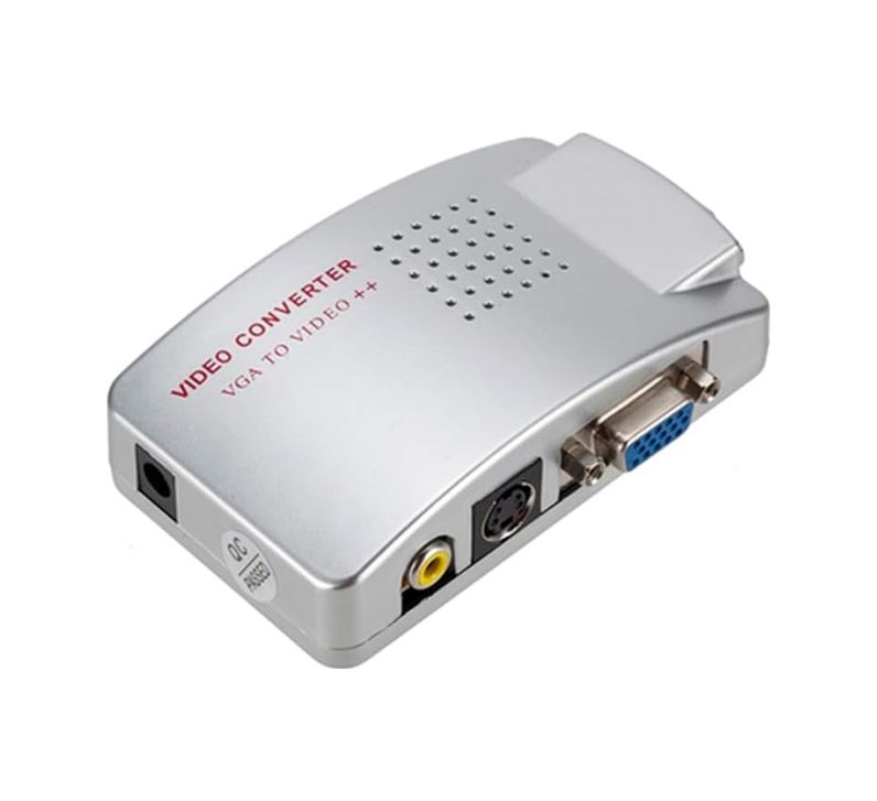 Diğer 126666826 Sl-Av201 Vga To Vıdeo Çevirici, Vga To Svideo, Rca Görüntü Çevirici