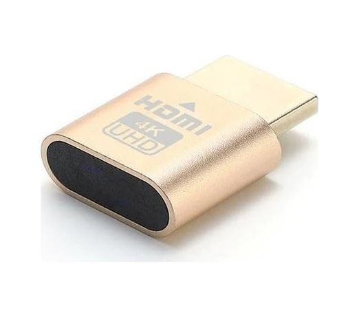 Diğer 126667187 5245 Hdmi 4K Uhd Dummy Plug Minning Bitcoin Sanal Monitör Ekran Kartı Emülatörü Maksimum Çözünürlük: 4K Uhd 4096 X 2160 60Hz