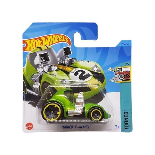 Diğer 126668116 - Tooned - Tooned 1/5 - Hkh14 - Short Card - Açık Yeşil Metalik - Mattel 2023