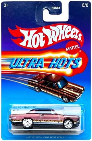Diğer 126668400 Ultra Hots Tekli Arabalar Hdg52-65 Pontıac Gto 91Jby65