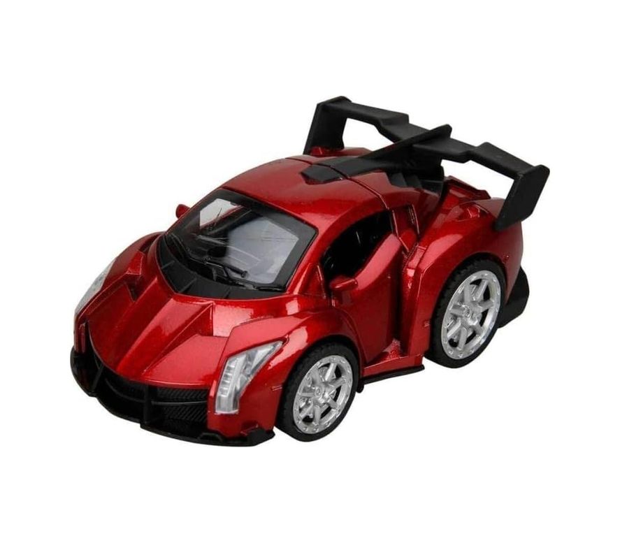 Diğer 126668408 Maxx Wheels Sesli Ve Işıklı Model Arabalar 11,5 Cm. - Kiremit Rengi