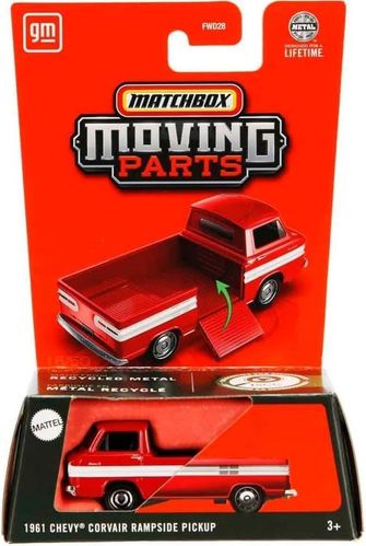 Diğer 126668572 Matchbox 2025 1:64 Arabalar 1961 Chevy Corvaır Rampsıde Pıckup Jbw95