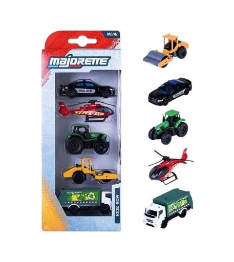 Diğer 126668616 8501004000 Street 1:64 Metal 5'li Araba -1