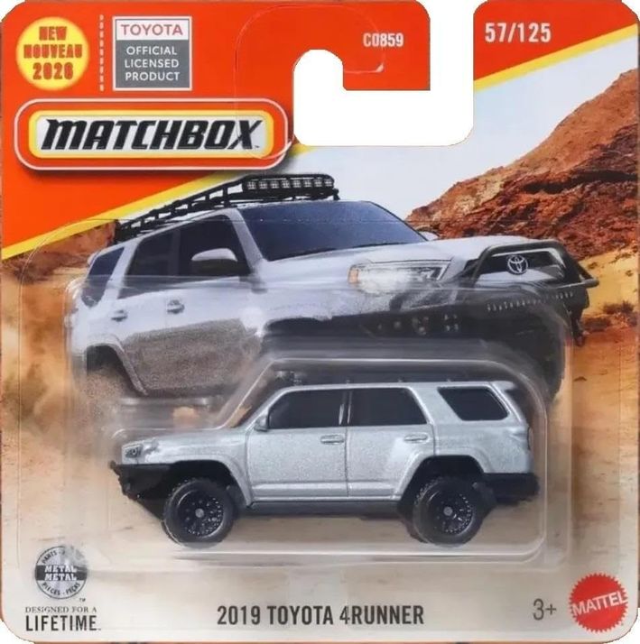 Diğer 126668913 C0859 Matchbox 1:64 Tekli Arabalar 2019 Toyota 4Runner Jhn54