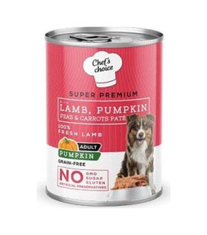 Diğer 127228500 Pumpkin Pate Kuzulu Balkabaklı Tahılsız Yetişkin Köpek Konservesi 400 Gr