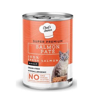 Diğer 127244865 Pate Somonlu Tahılsız Yetişkin Kedi Konservesi 400 Gr