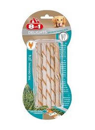 Diğer 127245135 Delights Pro Dental Twisted Sticks Tavuklu Burgu Çubuğu Köpek Ödülü 55 Gr