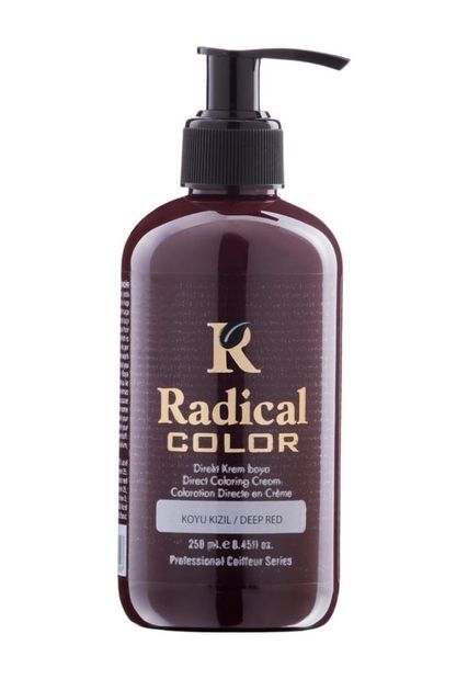 Diğer 127431320 Deepred Amonyaksız Su Bazlı Saç Boyası 250 Ml 1 Adet Koyu Kızıl