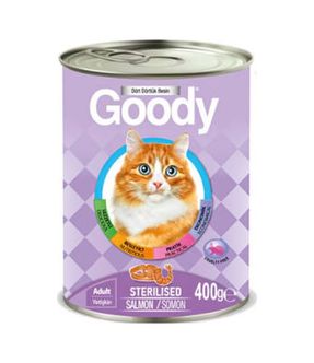 Diğer 127531798 Somonlu Kısırlaştırılmış Kedi Konservesi 24 Adet 400 Gr