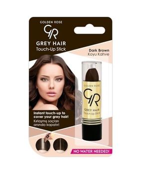 Diğer 128806735 Grey Hair -Up Stick No: 02 Dark Brown - Beyaz Saç Kapatıcı - Koyu Kahve 1