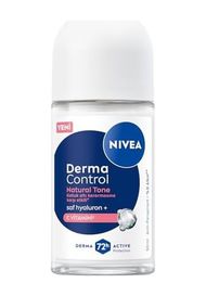Diğer 128806875 Kadın Roll On Deodorant Derma Control Natural Tone 50 Ml, Koltuk Altı Kararmasına Karşı Etkili, Eşit Cilt Tonu, 72 Saat Anti Perspirant Koruma, C Vitamini, Hyaluronik Asit, Alkol İçermez Açık Bej