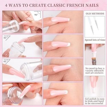 Diğer 128829905 Tırnak Süs Damgası, French Stamper, Nail Art, Tırnak Süsleme Aparatı