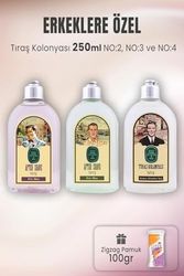 Diğer 128831075 Tıraş Kolonya Seti 2-3-4 Ve Zigzag Pamuk 100 Gr